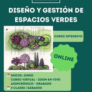 Curso de Diseño y Gestion de Espacios Verdes